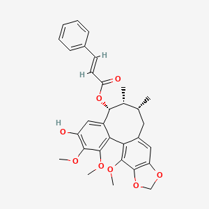 molecular formula C31H32O8 B13066604 tiegusanin L 