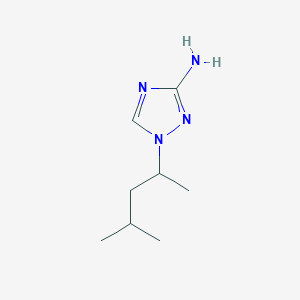 1-(4-Methylpentan-2-yl)-1H-1,2,4-triazol-3-amine