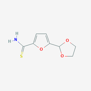 5-(1,3-Dioxolan-2-yl)furan-2-carbothioamide