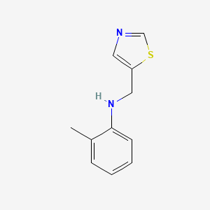 2-Methyl-N-(thiazol-5-ylmethyl)aniline