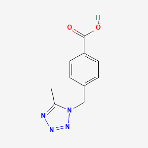 4-(5-Methyl-tetrazol-1-ylmethyl)-benzoic acid