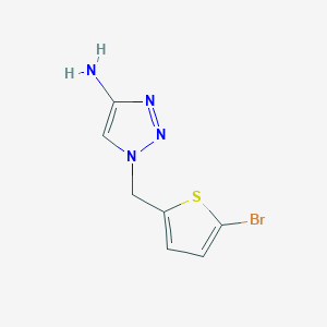 1-[(5-Bromothiophen-2-yl)methyl]-1H-1,2,3-triazol-4-amine