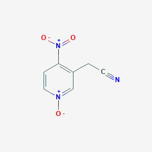 3-(Cyanomethyl)-4-nitropyridine1-oxide