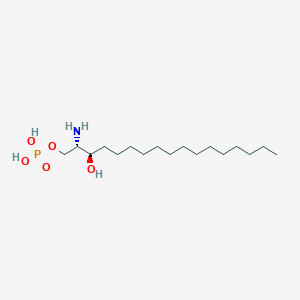 molecular formula C17H38NO5P B1306711 Heptadecasphinganine-1-phosphate 