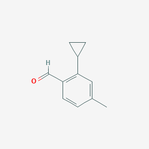 2-Cyclopropyl-4-methylbenzaldehyde