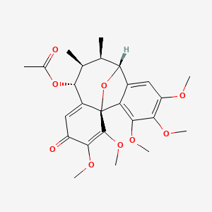 molecular formula C25H30O9 B13067288 KadsulignanB 