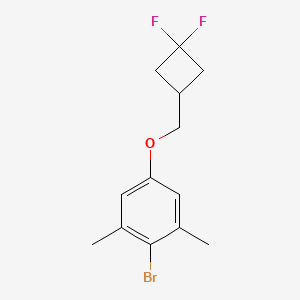 2-Bromo-5-[(3,3-difluorocyclobutyl)methoxy]-1,3-dimethylbenzene