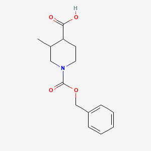 1-[(Benzyloxy)carbonyl]-3-methylpiperidine-4-carboxylic acid