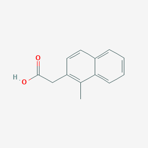 molecular formula C13H12O2 B13067415 1-Methylnaphthalene-2-acetic acid 