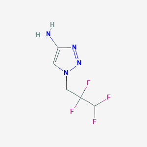 1-(2,2,3,3-Tetrafluoropropyl)-1H-1,2,3-triazol-4-amine