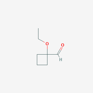 1-Ethoxycyclobutane-1-carbaldehyde