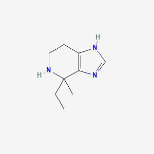 4-ethyl-4-methyl-3H,4H,5H,6H,7H-imidazo[4,5-c]pyridine