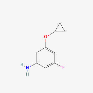 3-Cyclopropoxy-5-fluoroaniline