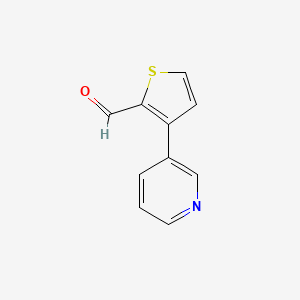 3-(Pyridin-3-YL)thiophene-2-carbaldehyde