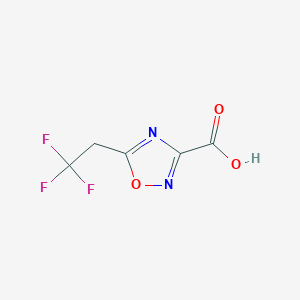 5-(2,2,2-Trifluoroethyl)-1,2,4-oxadiazole-3-carboxylic acid