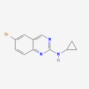 6-bromo-N-cyclopropyl-2-Quinazolinamine