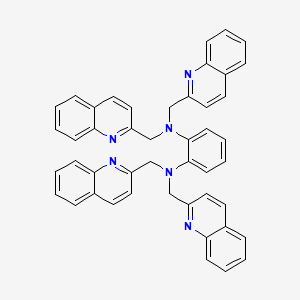 N1,N1,N2,N2-Tetrakis(quinolin-2-ylmethyl)benzene-1,2-diamine