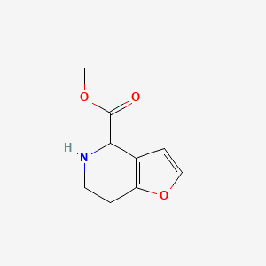 methyl 4H,5H,6H,7H-furo[3,2-c]pyridine-4-carboxylate