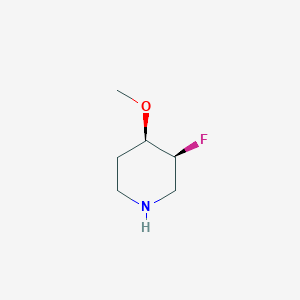 (3S,4R)-3-Fluoro-4-methoxypiperidine