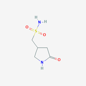 (5-Oxopyrrolidin-3-yl)methanesulfonamide