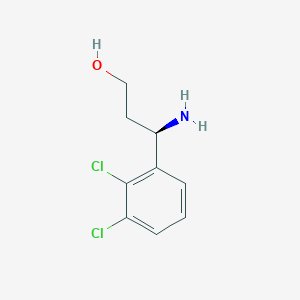 (3R)-3-Amino-3-(2,3-dichlorophenyl)propan-1-OL