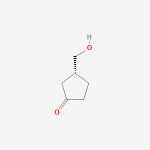 (3R)-3-(Hydroxymethyl)cyclopentan-1-one