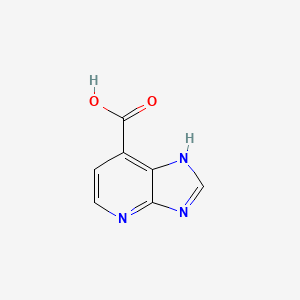molecular formula C7H5N3O2 B1306794 3H-Imidazo[4,5-b]pyridine-7-carboxylic acid CAS No. 78316-08-2