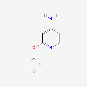 2-(Oxetan-3-yloxy)pyridin-4-amine