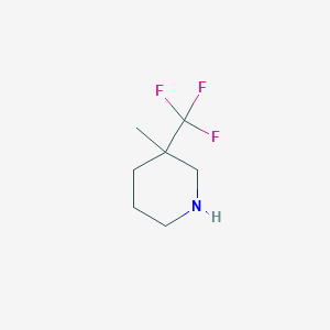 3-Methyl-3-(trifluoromethyl)piperidine