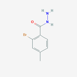 molecular formula C8H9BrN2O B1306804 2-溴-4-甲基苯甲酰肼 CAS No. 1022059-55-7