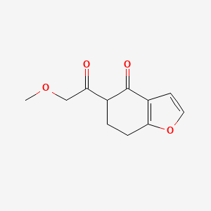 5-(2-Methoxyacetyl)-4,5,6,7-tetrahydro-1-benzofuran-4-one