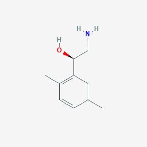 (1R)-2-amino-1-(2,5-dimethylphenyl)ethan-1-ol