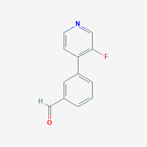 3-(3-Fluoropyridin-4-yl)benzaldehyde