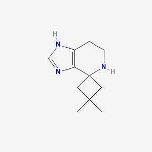 3,3-Dimethyl-3',5',6',7'-tetrahydrospiro[cyclobutane-1,4'-imidazo[4,5-c]pyridine]