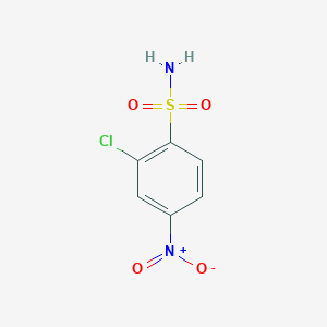 molecular formula C6H5ClN2O4S B1306846 2-Chloro-4-nitrobenzenesulfonamide CAS No. 31150-99-9
