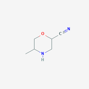 5-Methylmorpholine-2-carbonitrile