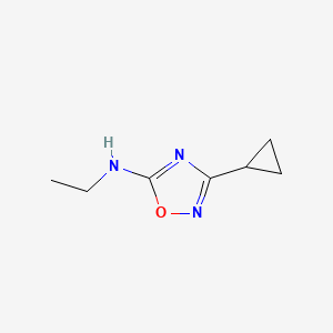 3-cyclopropyl-N-ethyl-1,2,4-oxadiazol-5-amine