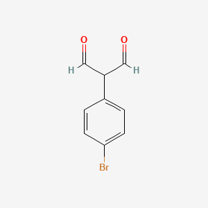 molecular formula C9H7BrO2 B1306851 2-(4-Bromophenyl)malonaldehyde CAS No. 709648-68-0