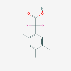 2,2-Difluoro-2-(2,4,5-trimethylphenyl)acetic acid