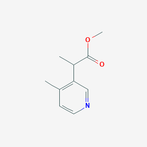 Methyl 2-(4-methylpyridin-3-yl)propanoate