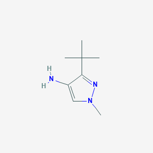 3-Tert-butyl-1-methyl-1H-pyrazol-4-amine