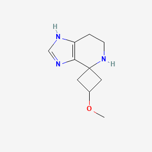 3-Methoxy-3',5',6',7'-tetrahydrospiro[cyclobutane-1,4'-imidazo[4,5-c]pyridine]