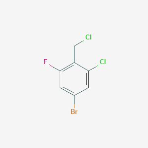 5-Bromo-1-chloro-2-(chloromethyl)-3-fluorobenzene