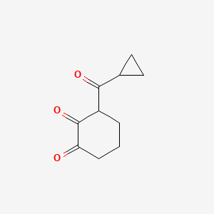 3-Cyclopropanecarbonylcyclohexane-1,2-dione