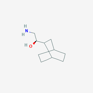 (1R)-2-Amino-1-{bicyclo[2.2.2]octan-2-yl}ethan-1-ol