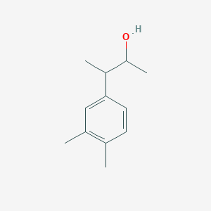 molecular formula C12H18O B13069029 3-(3,4-Dimethylphenyl)butan-2-ol 