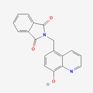 2-((8-Hydroxyquinolin-5-yl)methyl)isoindoline-1,3-dione