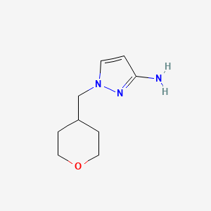 1-[(Oxan-4-yl)methyl]-1H-pyrazol-3-amine