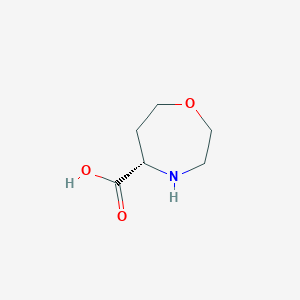 (5S)-1,4-Oxazepane-5-carboxylic acid