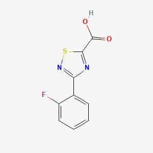 3-(2-Fluorophenyl)-1,2,4-thiadiazole-5-carboxylic acid